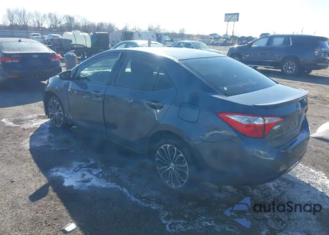 2016 Toyota Corolla S Plus z USA, uszkodzony, nr VIN 5YFBURHE9GP461389